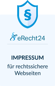eRecht24 Siegel – Impressum für rechtssichere Webseiten